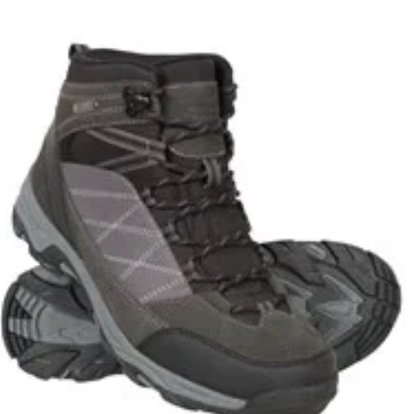 Mountain Warehouse Rapid Waterproof Women’s Black and Grey Hiking Boots - 9 NWT - Picture 2 of 3